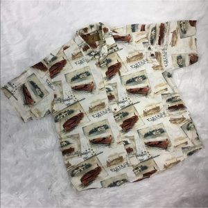 North river men’s size xl shirt button up